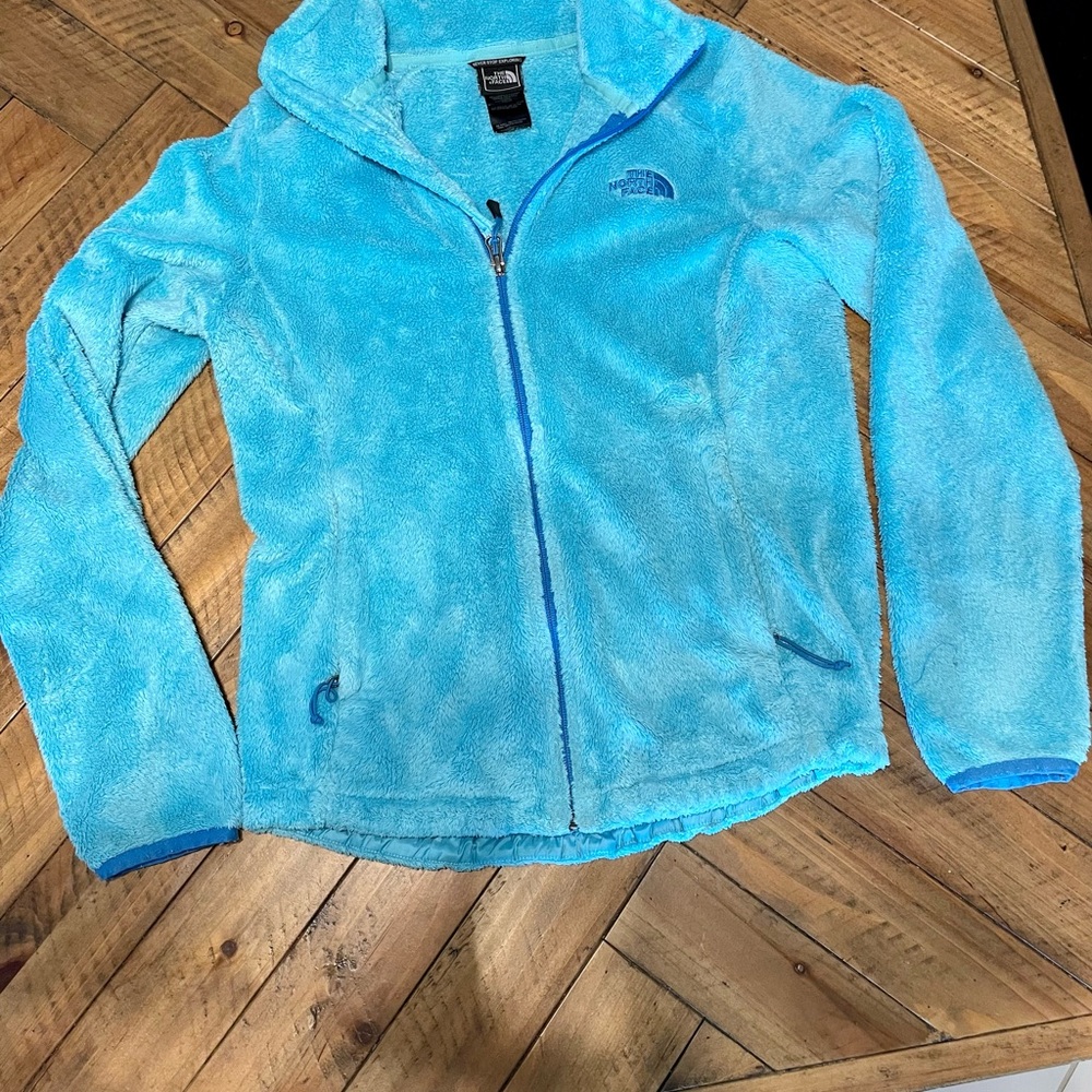 The North Face Turquoise Fleece Jacket